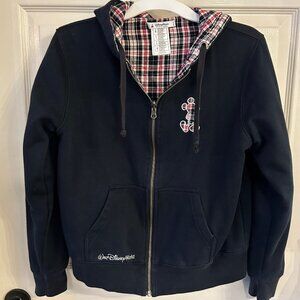 Disneyland Resort Authentic Womens  Embroidered Full Zip Jacket Medium